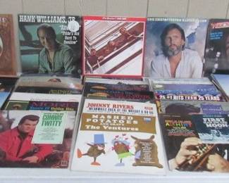 Vintage Record Albums 