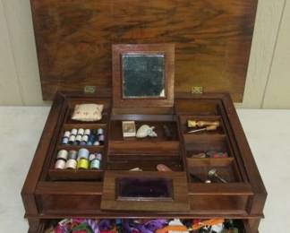 Walnut Sewing Box