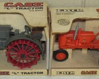 Ertl Case Toy Tractors