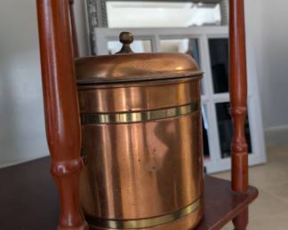 $15 ANTIQUE COPPER CANISTER