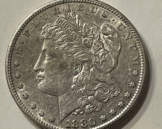 1880-S Morgan Silver Dollar