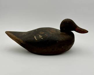 Wooden Mallard Hen Duck Decoy