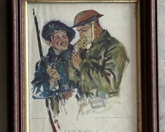 Artist Signed Print in Frame