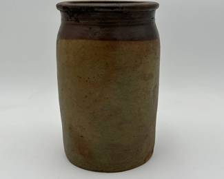 2 Tone Upper Alton Stoneware Crock