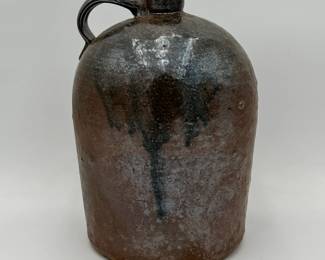 Early Brown Stoneware Jug