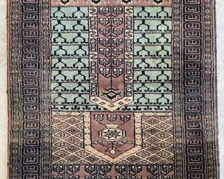 Small Oriental Prayer Rug