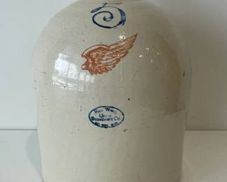 5 Gallon Red Wing Stoneware Jug