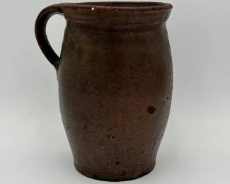Early Redware Pitcher