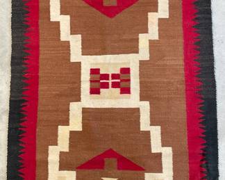 Navajo Indian Rug, 50 x 36