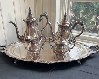 Wallace Baroque Coffee & Tea set