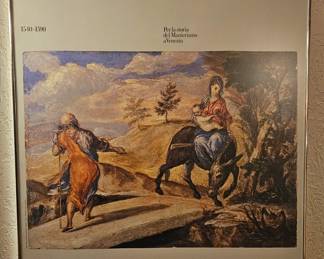 The Flight Into Egypt By El Greco