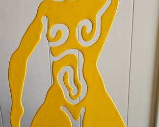 "Love" bt Alisa Looney  Modernist Metal Art
