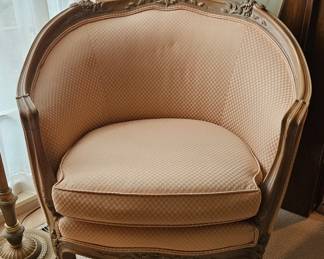Antique Barrel Chair