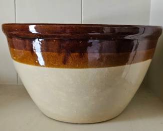 Antique Stoneware Bowl