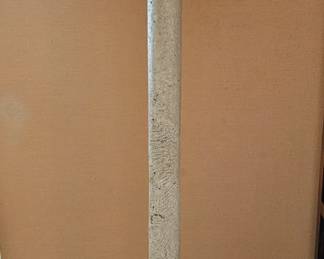Vintage 1970’s Fossilized Coquina Coralstone Floor Lamp