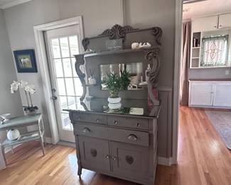 Antique hutch