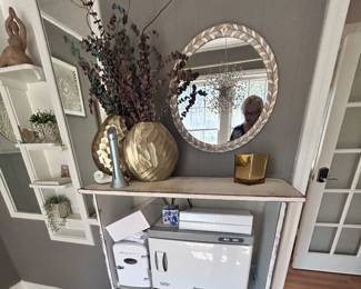 Cupboard furniture, hot towel warmers, wax warmer Beautiful decor