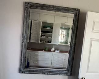 Large square  heavy mirror