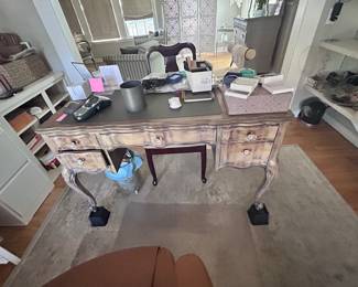 Beautiful Antique wood desk 