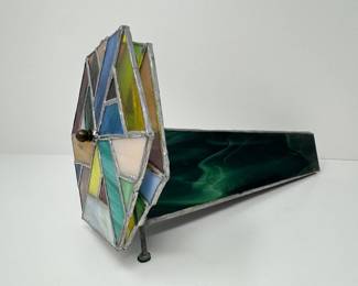 36 VintageGeometricStainedGlassKaleidoscope