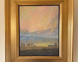 21 TheBlushOriginalOilPaintingFramedSignedbyArtist