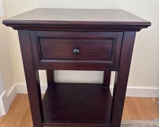 91 PairofTwoPotteryBarnHudsonMiniBedsideTables