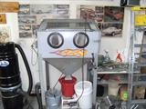 enclosed washer / sand blaster