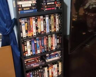 VHS and DVDs