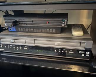 DVD & VHS player & Playstation