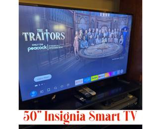 50" smart TV