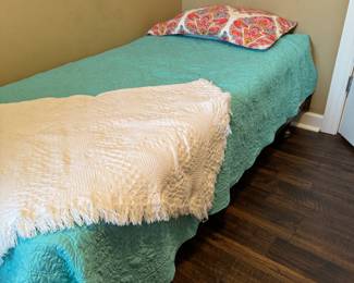 2 Twin bed frames & mattress sets