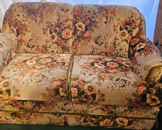 Floral Loveseat