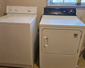 White Washer & Dryer
