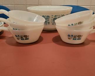Fire King “Blue Heaven” Bowls