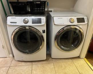 Samsung smart washer and dryer