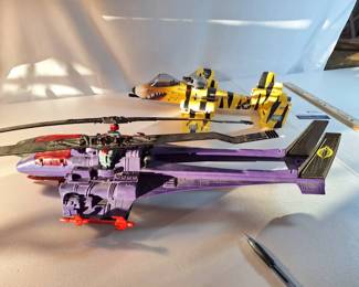 GI Joe Helicopter And Plane