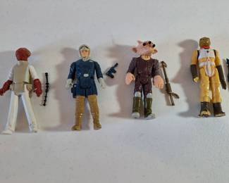 Star Wars 4 Action Figures With Weaponry