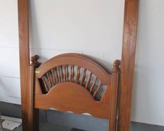 Single Oak Bed Frame