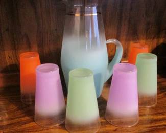 Blendo Pitcher & Juice Glass Set