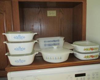 Assortment of Corning Ware