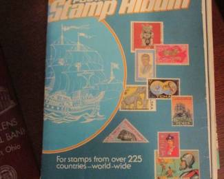 Vintage Stamp Album