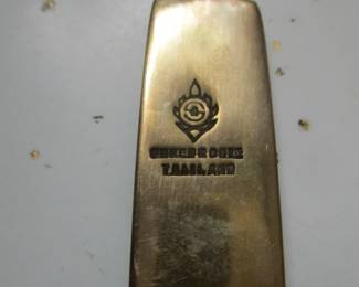 Asian Bronze Flatware Set