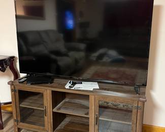 65" tv and entertainment center