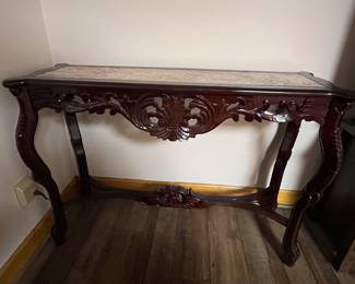 marble top sofa table