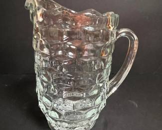 Fostoria pitcher 