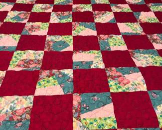 machine made quilt