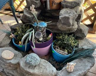 yard rock art