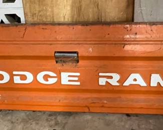 1980's dodge ram tailgate