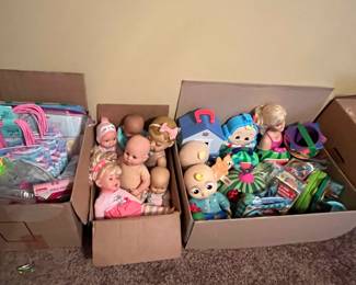 assorted toys