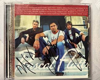 Rascal Flats autographed cd